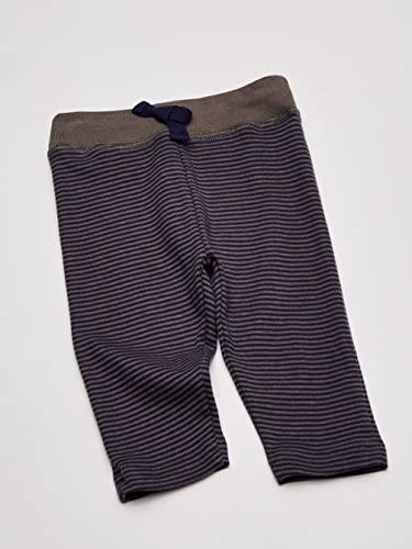 Hudson Baby Cotton Pants and Leggings, Charcoal Stripe