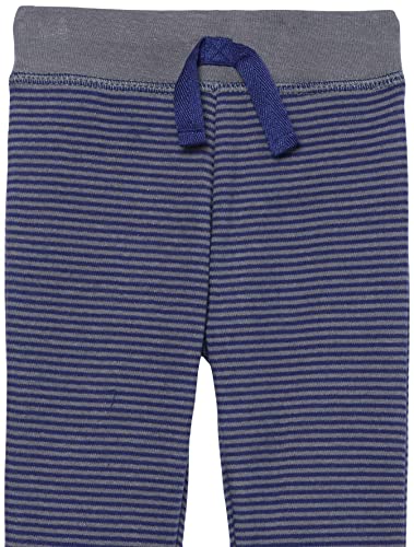 Hudson Baby Cotton Pants and Leggings, Charcoal Stripe