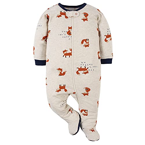 Gerber Baby Boys Blue Fox Sleep 'N Play - 0-3M