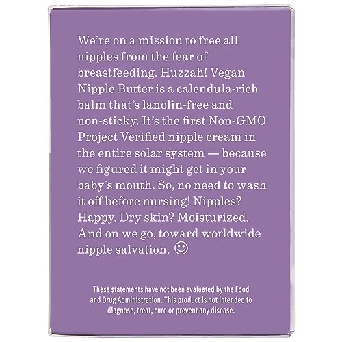 Vegan Nipple Butter - Lanolin-free, 2-Ounce