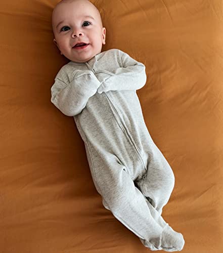 Aablexema Baby Footie Pajama with Mitten Cuffs