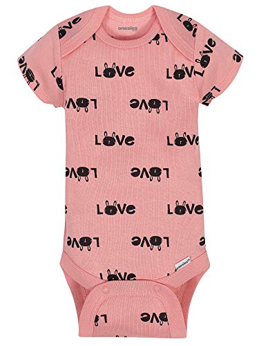 Cuddles & Love Bunny: Baby Girls' 8-Pack Bodysuits