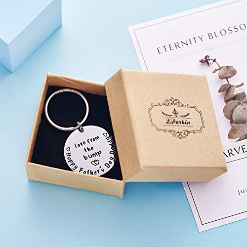 Daddy-to-Be Gift Keychain: Love from the Bump