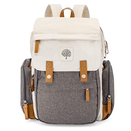 Parker Baby Diaper Backpack - Stylish Large Diaper Bag