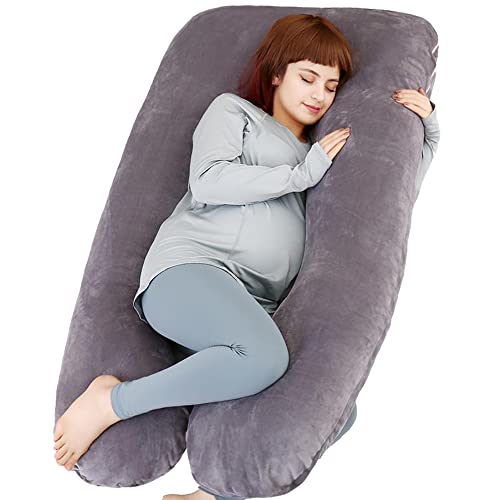 Comfortable U Shaped Pregnancy Pillow for Expectant Moms