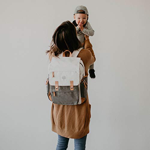Parker Baby Diaper Backpack - Stylish Large Diaper Bag