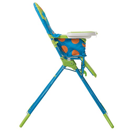 Cosco Deluxe High Chair with 3-Position Tray (Monster Syd)