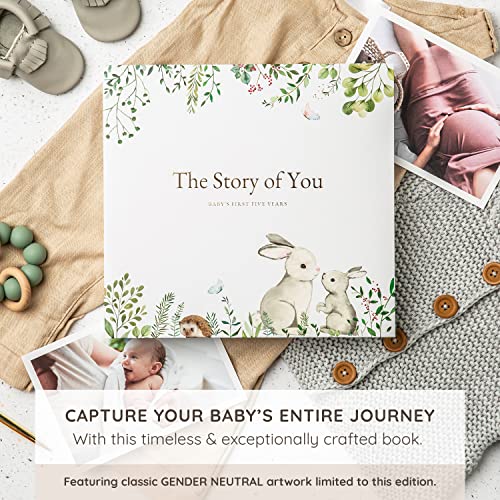 Baby Memory Book: Record Milestones Through Age 5