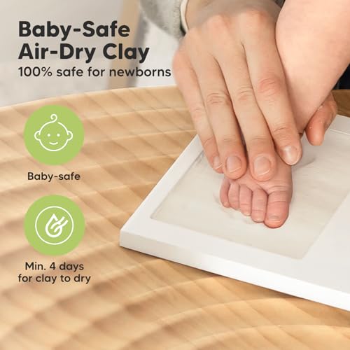 Personalized Baby Hand and Footprint Kit - Nursery Decor
