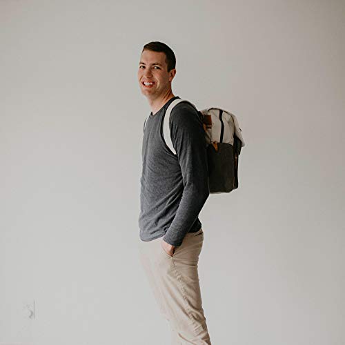 Parker Baby Diaper Backpack - Stylish Large Diaper Bag