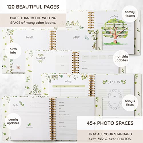 Baby Memory Book: Record Milestones Through Age 5