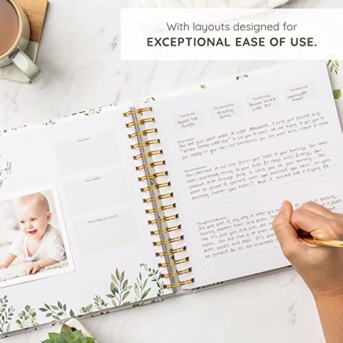 Baby Memory Book: Record Milestones Through Age 5