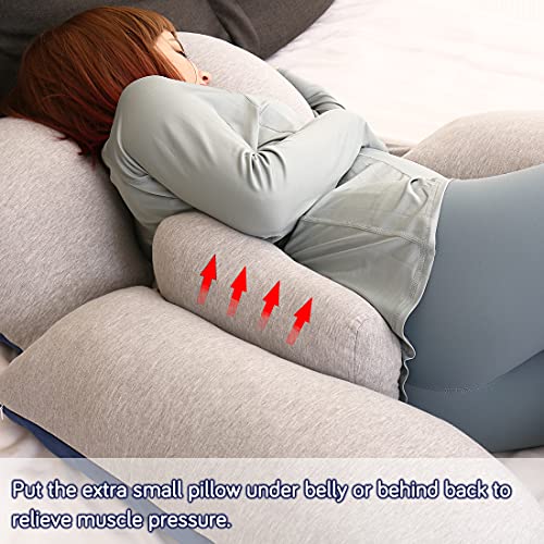 Pregnancy Pillow: U-Shaped Full Body Support for Maternity