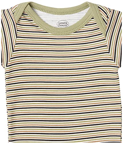 Unisex Happy Camper Cotton Bodysuits - 3-6 Months