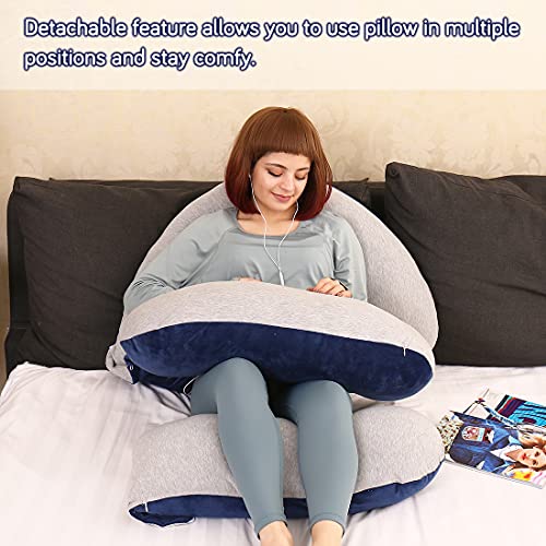 Pregnancy Pillow: U-Shaped Full Body Support for Maternity
