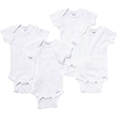 Onesies Unisex Baby 8-Pack, White Short & Long Sleeve