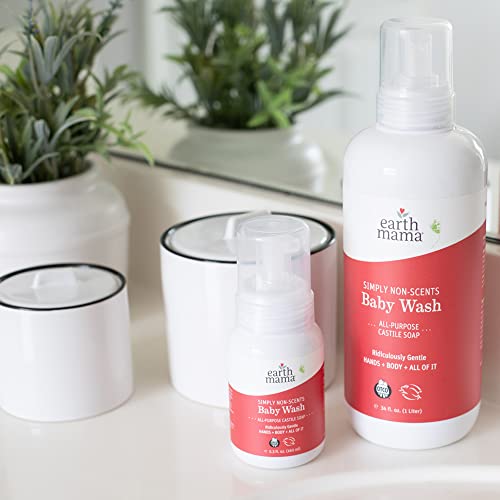 Organic Non-Scents Foaming Hand Soap for Sensitive Skin