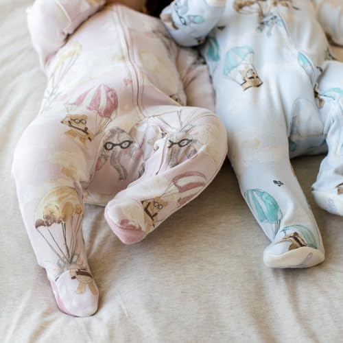 Organic Cotton Footie Pajamas for Newborn Boys