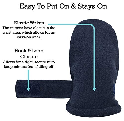 N'Ice Caps Warm Fleece Mittens for Infants