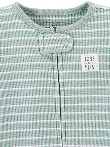 Carter's Baby 2-Way Zip Footed Sleepers, 2-Pack