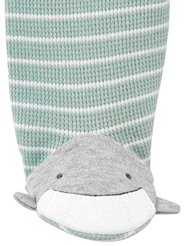 Carter's Baby 2-Way Zip Footed Sleepers, 2-Pack