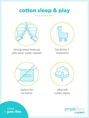 Carter's Baby Girls' 2-Pack Cotton Sleepers