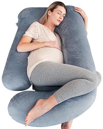 Cute Castle U-Shape Maternity Pillow - Jumbo 57 Inch