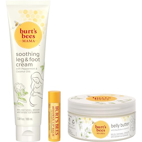 Burt's Bees Pregnancy Essentials Gift Set for Moms