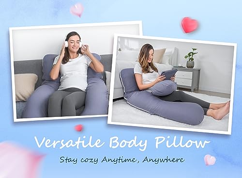 QUEEN ROSE U-Shaped Maternity Pillow for Sleep