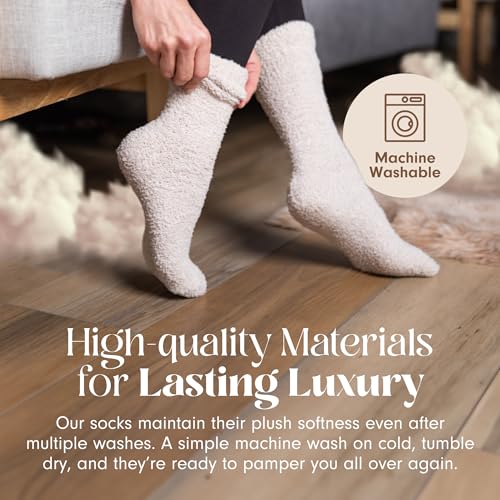Ultra-Luxe Fuzzy Cozy Sleep Socks for Everyone