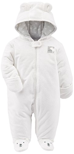 Ivory Bear Pram Outerwear for Infants 3-6 Months