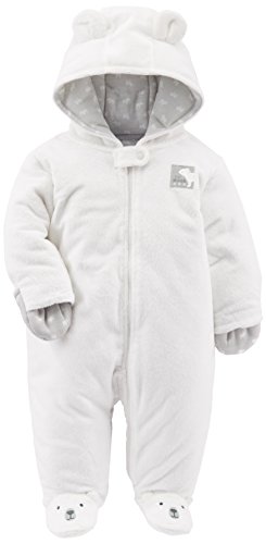 Ivory Bear Pram Outerwear for Infants 3-6 Months