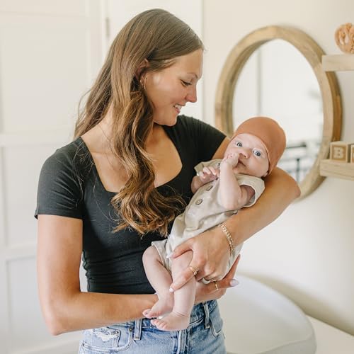 6 Pack Unisex Baby Beanie Hats - Warm Caps