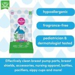 Dapple Baby Breast Pump Wipes, 25 Count Pack