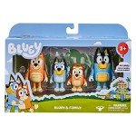 Bluey Family Poseable Figures 4-Pack Set
