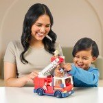 Bluey Firetruck with Exclusive Bingo and Bob Figures