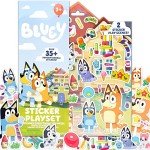Bluey Sticker Playset with Reusable Puffy Stickers
