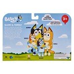 Bluey Family Poseable Figures 4-Pack Set
