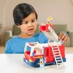 Bluey Firetruck with Exclusive Bingo and Bob Figures