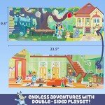 Bluey Sticker Playset with Reusable Puffy Stickers