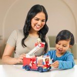 Bluey Firetruck with Exclusive Bingo and Bob Figures