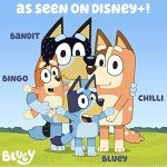 Bluey Sticker Playset with Reusable Puffy Stickers