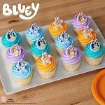 Bluey Cupcake Decorations - 24 Fun 3D Toppers