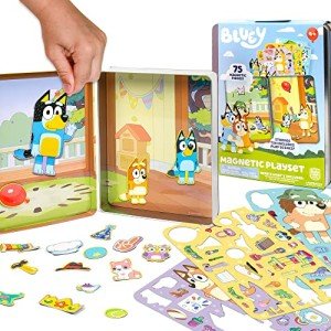 Bluey Magnetic Playset for Kids' Creative Fun