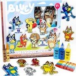 Bluey Suncatchers Art Kit for Kids