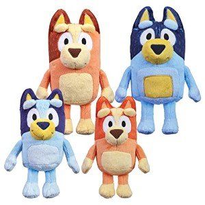 Bluey Heeler Family Plush Figures Set of 4