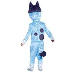 Official Bluey Costume for Kids – Jumpsuit & Mask