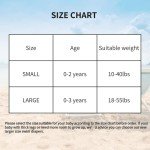 ALVABABY Large Swim Diapers - Reusable & Adjustable