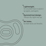 Tommee Tippee Silicone Pacifiers, 0-6 Months, 4-Pack