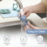 2 Pack Silicone Baby Fruit Feeders with Popsicle Molds